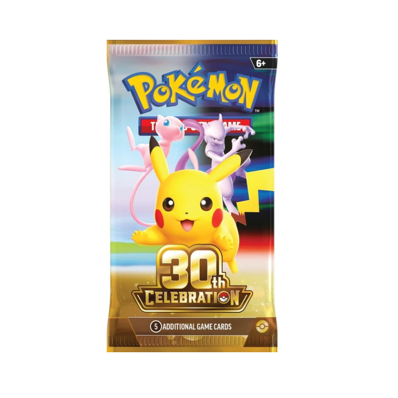 Pokémon TCG — Booster Avulso: Celebração de 30 Anos (Português)